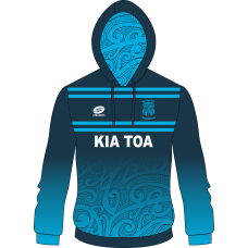 Kia Toa Rugby Sublimated Hoodie- Adults